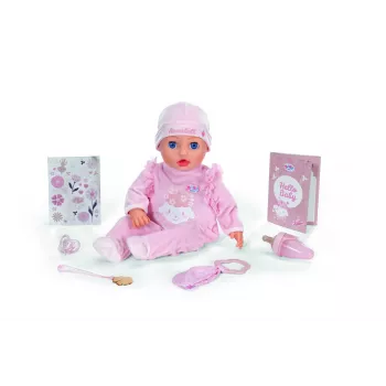 ZAPF Creation BABY born Annabell 43 cm – mīksts ķermenis, skaņas un kustības, lelle