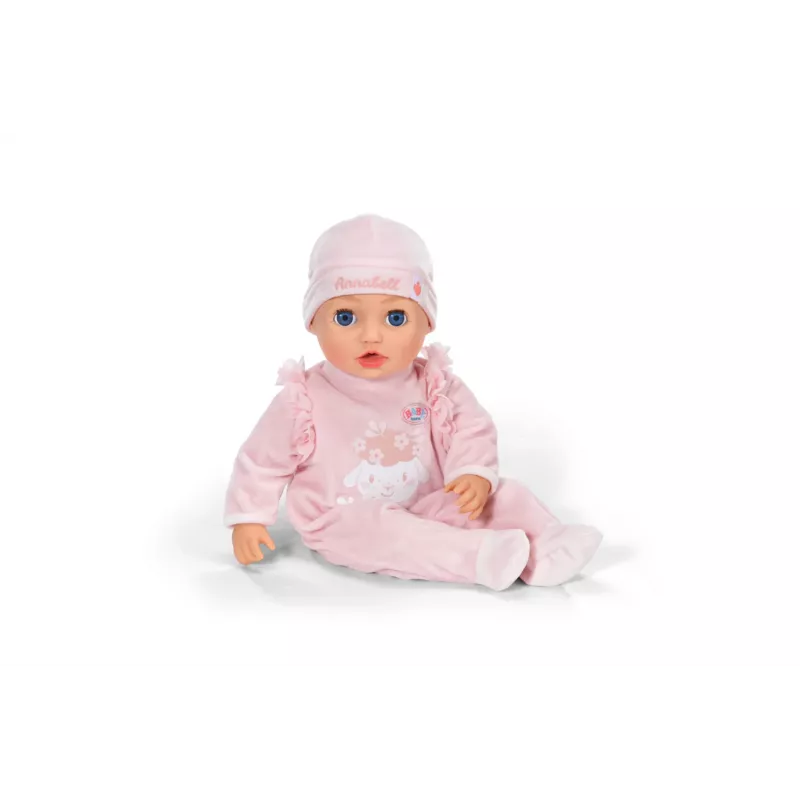 ZAPF Creation BABY born Annabell 43 cm – mīksts ķermenis, skaņas un kustības, lelle