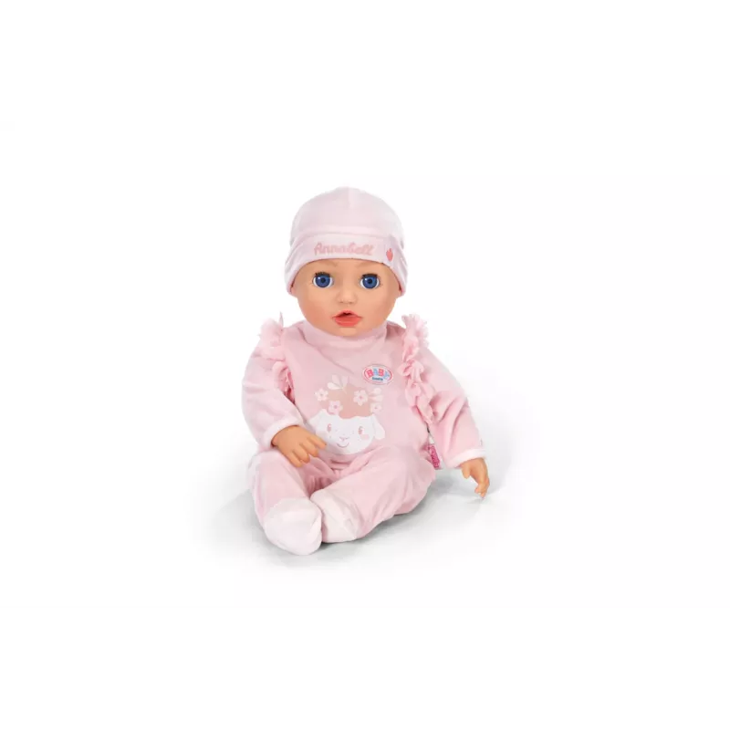 ZAPF Creation BABY born Annabell 43 cm – mīksts ķermenis, skaņas un kustības, lelle