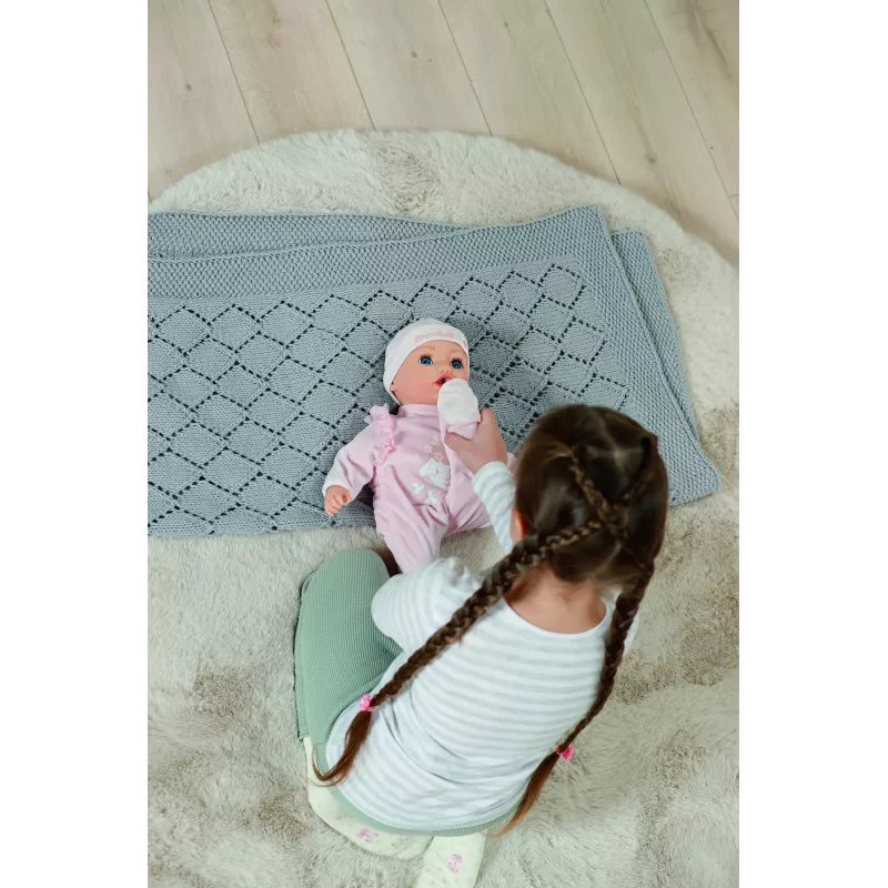 ZAPF Creation BABY born Annabell 43 cm – mīksts ķermenis, skaņas un kustības, lelle