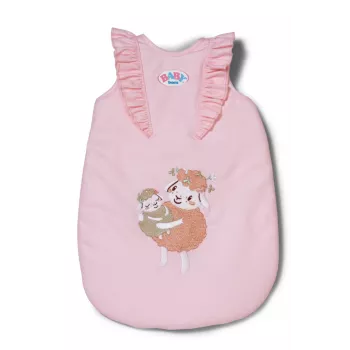 Leļļu guļammaiss ZAPF BABY born Sleeping Bag Flower, audums, salokāms, 3+ gadiem