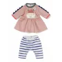 ZAPF BABY born Dress Jungle kleita un legingi 36 cm lellēm, daudzkrāsaina