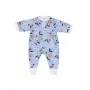 Leļļu rompers ZAPF BABY born Zils 43 cm lellēm, audums, salokāms, vecums 3+