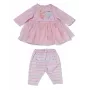 Leļļu apģērba komplekts ZAPF BABY born Rose kleita 36 cm lellēm, daudzkrāsains, salokāms, vecumam 1+