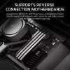 PC korpuss CORSAIR FRAME 5000D RS — Melns, ATX/EATX atbalsts, 3x140 mm priekšējie ventilatori, rūdīts stikls, 250×556×542 mm