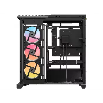 PC korpuss Corsair 4500X LX-R RGB Rūdīts Stikls Midi Tower Melns