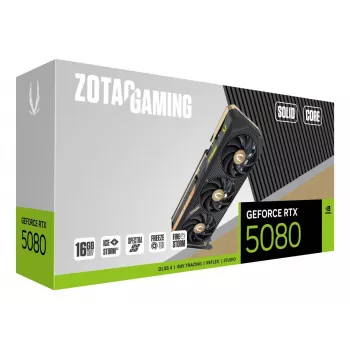 ZOTAC GAMING GeForce RTX 5080 SOLID CORE - 16 GB GDDR7