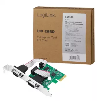 Interfeisa karte LOGILINK PC0031 — PCIe, vadu savienojums, 1 Mbit/s