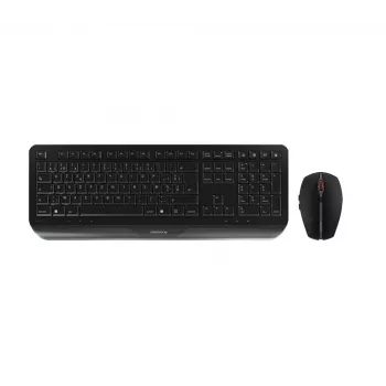 CHERRY Gentix Desktop bezvadu tastatūra un pele, melna