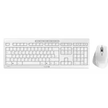 Bezvadu tastatūras un peles komplekts CHERRY STREAM DESKTOP COMFORT, pilna izmēra, QWERTZ