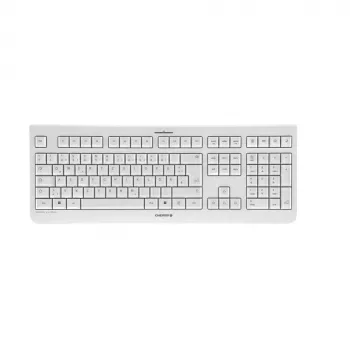 CHERRY KW 3000 bezvadu tastatūra, RF Wireless, QWERTZ, balta