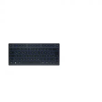 CHERRY KW 7100 MINI BT bezvadu tastatūra Bluetooth QWERTZ vācu zila