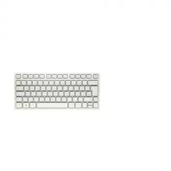 CHERRY KW 7100 MINI BT bezvadu tastatūra Bluetooth QWERTZ vācu baltā