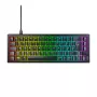 CHERRY K5V2 kompakta tastatūra Gaming USB QWERTZ Melna 68 taustiņi RGB LED