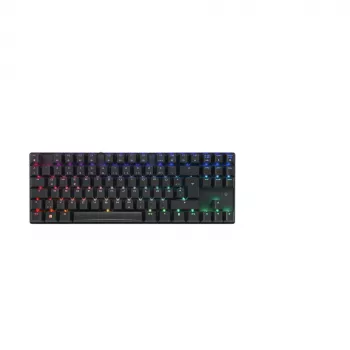 CHERRY MX 8.2 TKL bezvadu RGB tastatūra Gaming RF Wireless + Bluetooth QWERTZ vācu melna