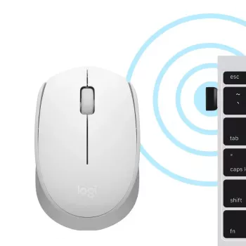 Logitech M171 Bezvadu pele baltā krāsā EMEA