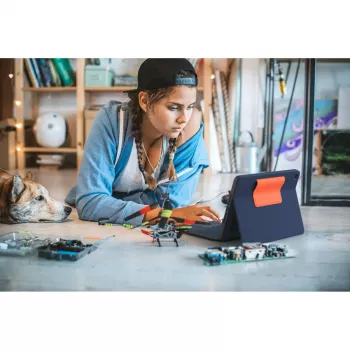 LOGITECH Rugged Combo 3 Touch - Zils - QWERTZ DE - EMEA