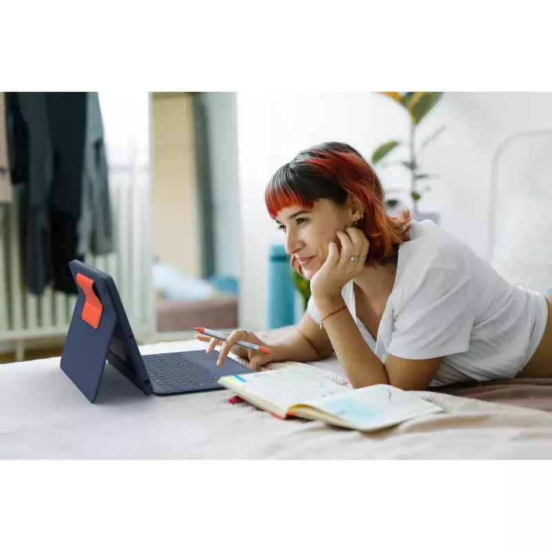LOGITECH Rugged Combo 3 Touch - Zils - QWERTZ DE - EMEA