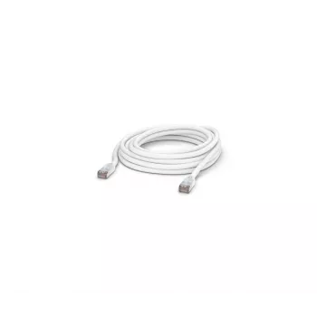 Tīkla savienojuma kabelis UBIQUITI UACC-CABLE-PATCH-OUTDOOR-8M-W RJ-45 Cat5e 8 m Balts