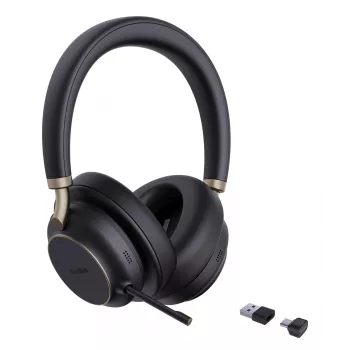 Yealink BH76 Plus UC Melns USB-C/A Bezvadu Austiņas