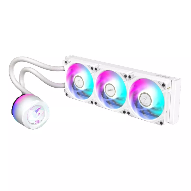 AIO šķidruma dzesētājs GIGABYTE AORUS WATERFORCE X II 360 3x120mm ARGB
