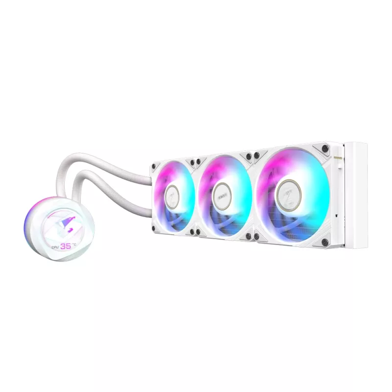 AIO šķidruma dzesētājs GIGABYTE AORUS WATERFORCE X II 360 3x120mm ARGB