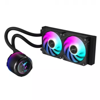 Šķidruma dzesēšanas sistēma GIGABYTE AORUS WATERFORCE X II 240 2x120mm ARGB Ventilatori
