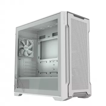 PC korpuss GIGABYTE C102 GLASS Midi Tower Balts