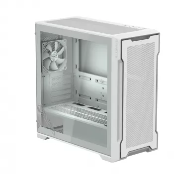 PC korpuss GIGABYTE C102 GLASS Midi Tower Balts