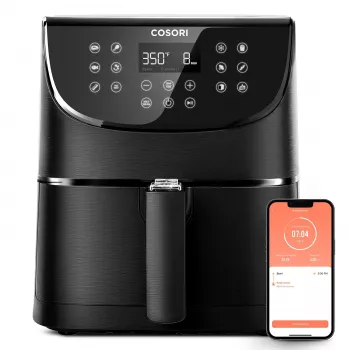 Cosori Smart Chef Edition CS158-AF-RXB Gaisa fritieris 5,5 L 1700 W Melns