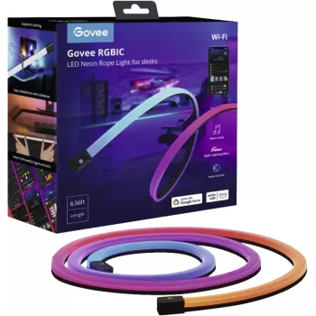 Govee H61C2 viedā LED lente — daudzkrāsaina, 36 W, 2.0 m