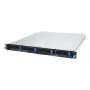 Rack serveris ASUS RS300-E12-RS4, 1U, Intel C262, LGA1700, Xeon E-2400, 4x karstā maiņa 3,5 collu sloti, 450W barošanas bloks, DDR5 UDIMM līdz 128GB