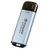 Transcend ESD300C 2TB portatīvais SSD disks USB Type-C 3D NAND Flash debeszilā krāsā