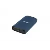 Transcend ESD410C pārnēsājamais SSD disks - 4TB - USB Type-C/A - tumši zils