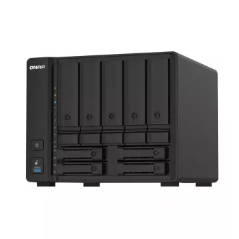 QNAP TS-932PX NAS tornis ar Annapurna Labs Alpine AL-324, 4 GB DDR4, 0 TB, melns