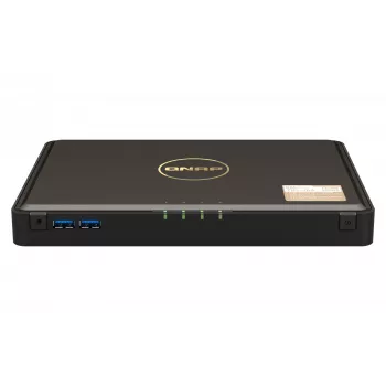 QNAP TBS-464 NAS darbvirsmas Intel® Celeron® N5105 8 GB DDR4 0 TB QNAP Turbo System Melns