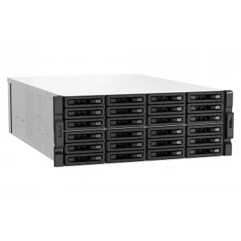 QNAP TS-H3087XU-RP NAS plaukts (4U) Intel Xeon E E-2378 64 GB DDR4 0 TB QuTS hero Melns, Balts