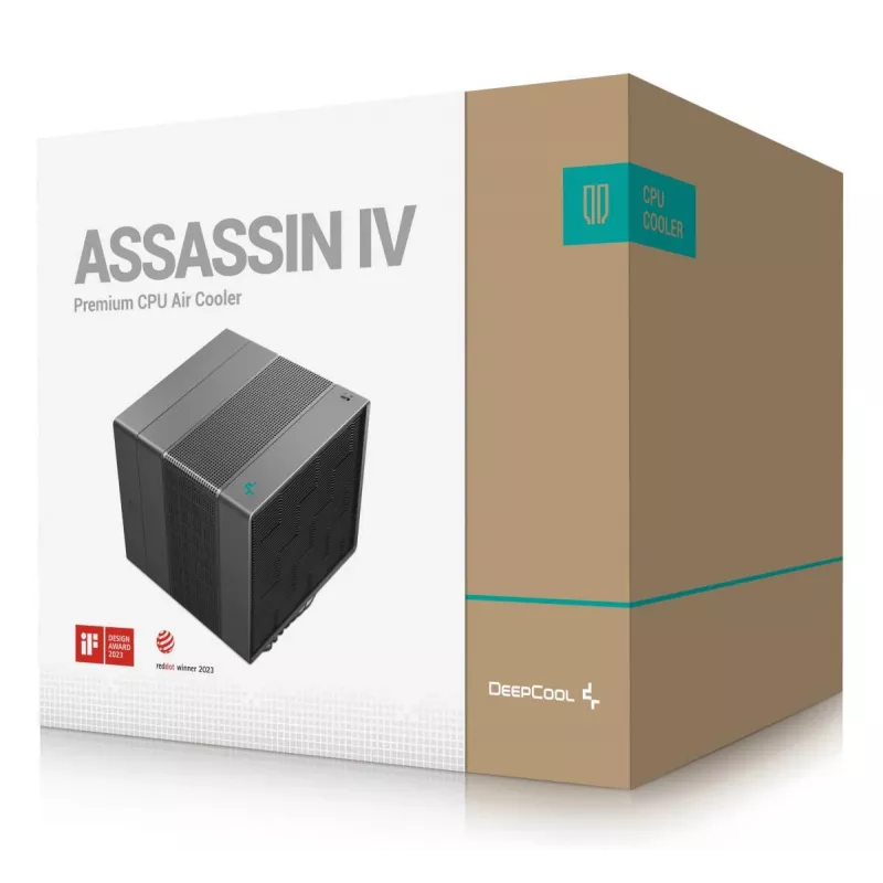 Gaisa dzesētājs DeepCool ASSASSIN IV 14 cm Melns