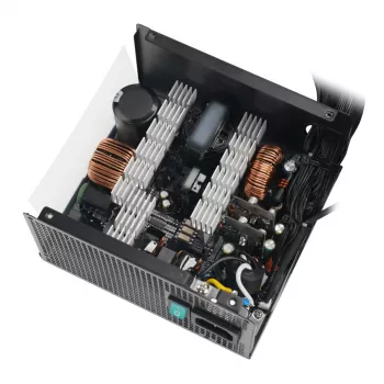 Barošanas bloks DeepCool PL750D 750W ATX 3.0 80 PLUS Bronze, 120 mm ventilators, 20+4 pin, melns