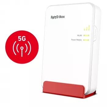 FRITZ!Box 6860 5G maršrutētājs ar divu joslu Wi-Fi 6