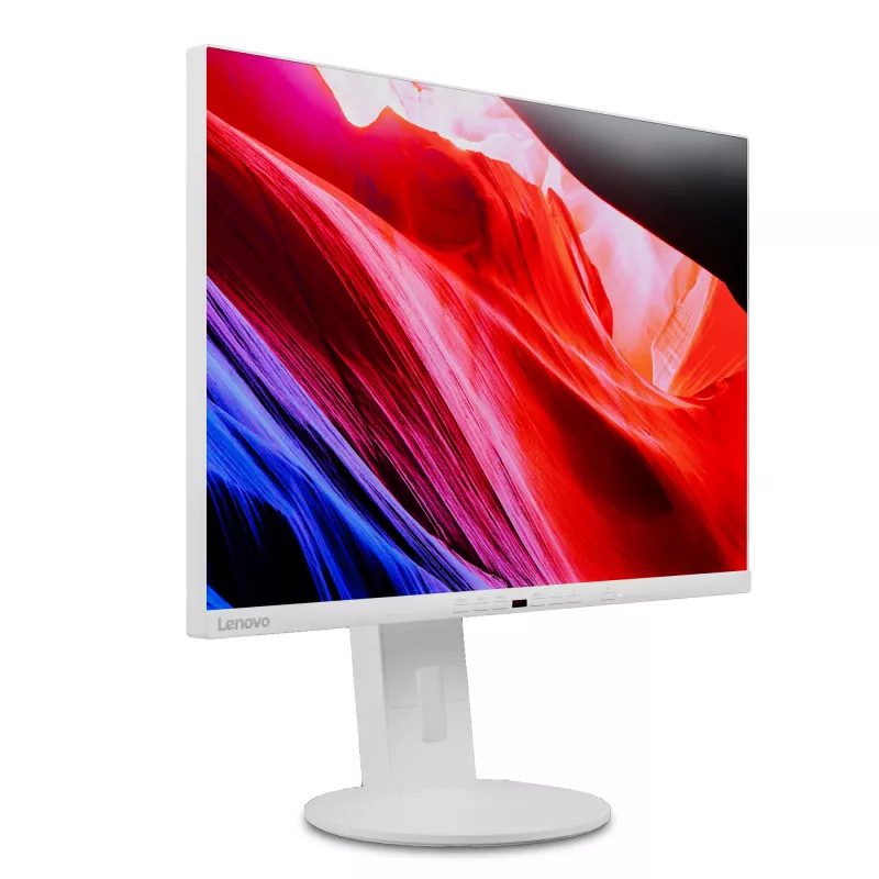 Lenovo C24d-20 24 collu monitors, 1920 x 1200, IPS, LED, pelēks/balts