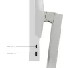 Lenovo C24d-20 24 collu monitors, 1920 x 1200, IPS, LED, pelēks/balts