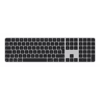 Apple Magic Keyboard ar Touch ID un ciparu klaviatūru, universāls, USB/Bluetooth, QWERTZ vācu, melns