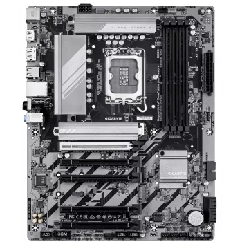 GIGABYTE B860 DS3H WIFI6E mātesplate - Intel Core Ultra sērijas CPU, 8+1+2+2 fāžu VRM, līdz 9066MHz DDR5, 1xPCIe 5.0 + 1xPCIe 4.0 M.2, 2.5GbE LAN, WIFI 6E, USB 3.2 Gen 2x2