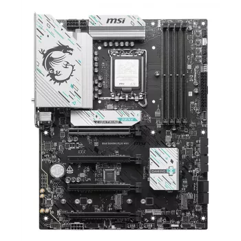 Mātesplate MSI B860 GAMING PLUS WIFI — Intel B860, LGA 1851, ATX, DDR5, 4x DIMM, 3x M.2, Wi‑Fi 7, 5GbE