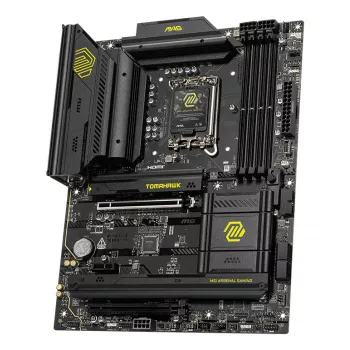 Mātesplate MSI MAG B860 TOMAHAWK WIFI — Intel B860, LGA 1851, ATX, DDR5, 4x DIMM, 3x M.2, Wi‑Fi 7, 5GbE