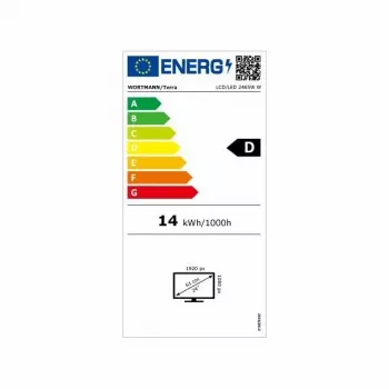 TERRA 3030222 datora monitors 60.5 cm (23.8 collu) 1920 x 1080 pikseļi Full HD LCD Balts