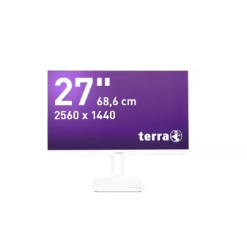 TERRA 3030222 datora monitors 60.5 cm (23.8 collu) 1920 x 1080 pikseļi Full HD LCD Balts