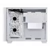 FSP S380-WA korpuss Mini Tower mITX, mATX Balts ARGB, Mikro Tornis, PC, Balts, micro ATX, Mini-ITX, SPCC, Rūdīts stikls, Gaming