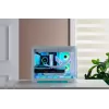 FSP S380-WA korpuss Mini Tower mITX, mATX Balts ARGB, Mikro Tornis, PC, Balts, micro ATX, Mini-ITX, SPCC, Rūdīts stikls, Gaming